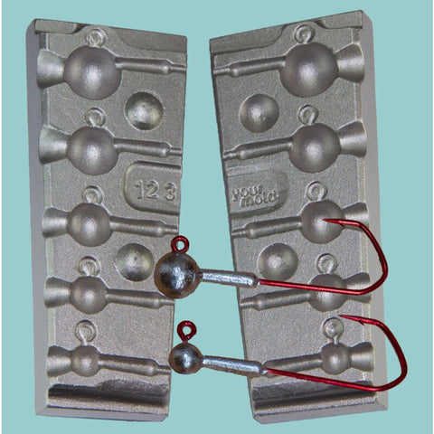 Jig Mold Code 123 5.5 / 8 / 12 / 18 / 25 g.