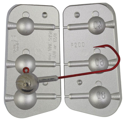 Round Jig Mold Code 200 40-60-80g.