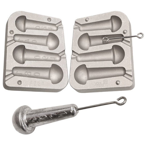 Lead Mold Code 227 120-140-160-180g