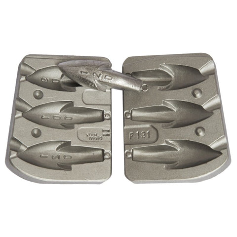 Arrow Lead Mold Code 131 90-100-120g