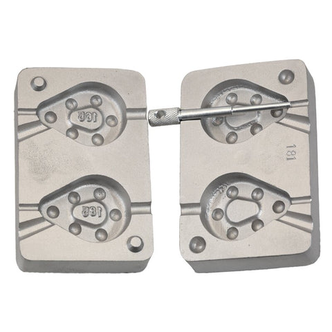 Inline lead mold with code 181 165/185g