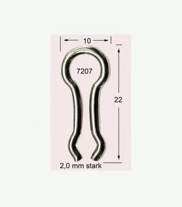 Brass Loops Size 3 Code 7207-100