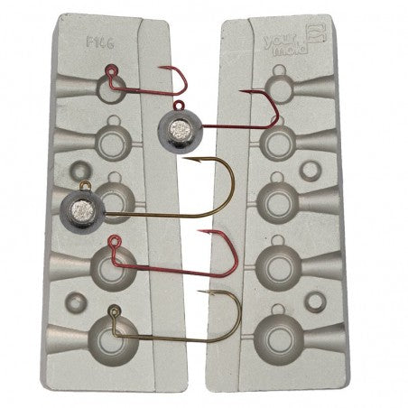 Jig Mold Thin Hooks Code 146 3-6-9-12-15g