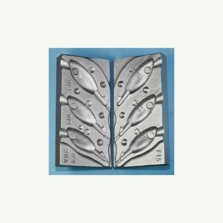 Jig Fish Head Mold Code 015V 45-60-70 g.