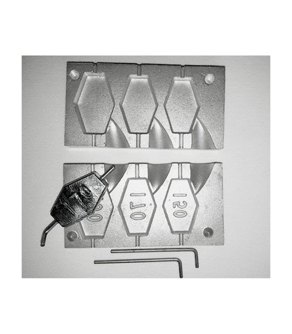 Sliding Lead Mold Code 603 150-170-200g