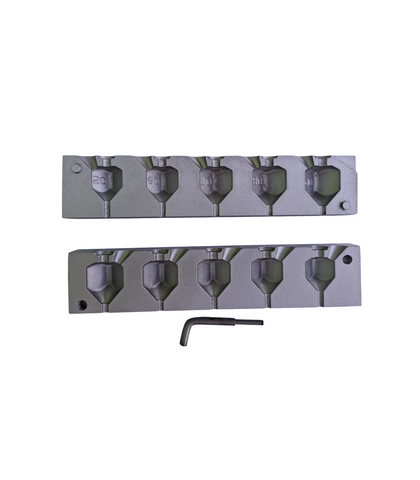 Self-piercing lead mold, rod 4/6 mm, code 401