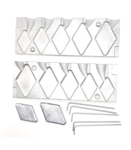 Lapos csúszó ólomforma kód 670