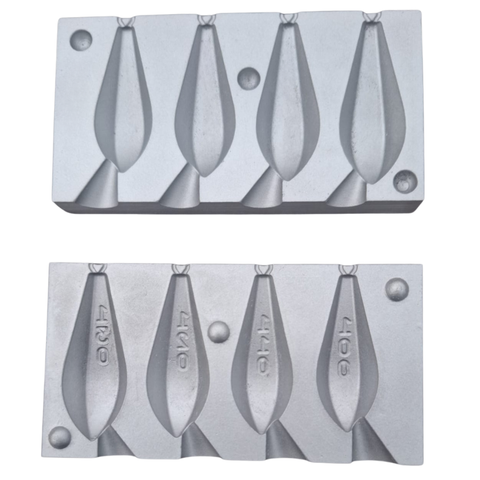 Lead Mold HEX Code 885 100-110-120-130g