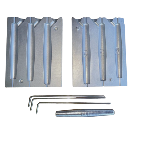 Sliding Clonk Lead Mold 150 / 170 / 200 g – Code 668