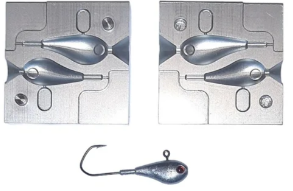 cnc files for fishing lure molds CNC Jig Mold 18/21g Code C031 – fishingleadmolds.com