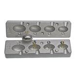 Oval Back-Lead Mold Code 158 25-35-40-50g