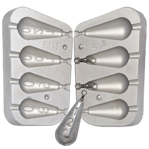 Lead Mold Code 113 80-90-100-120g