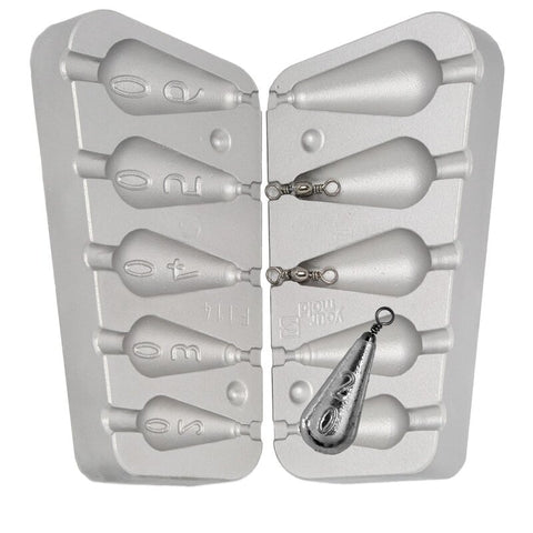 Lead Mold Code 114 20-30-40-50-60g