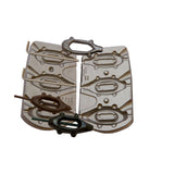 Sliding lead mold 30-50-90 g. code 132