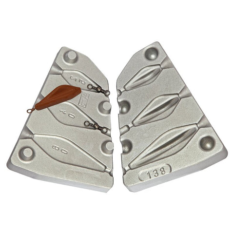 Lead Mold Code 138 25-40-60g