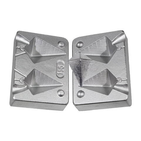 Pyramid Lead Fishing Mold Code 155 80/110g