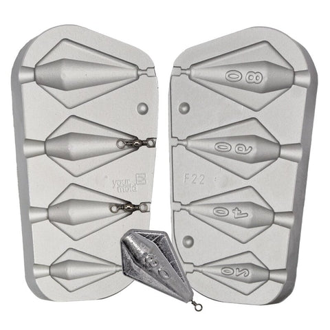 Lead Mold Code 022 20-40-60-80g