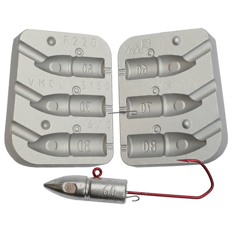 Jig Lead Mold Code 220 60-70-80 g.