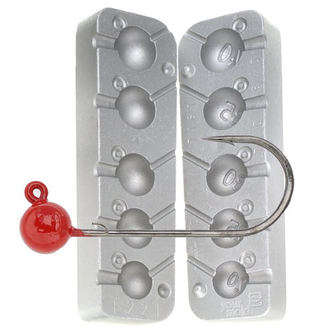 Jig Lead Mold Code 221 20-25-30-35-40 g.