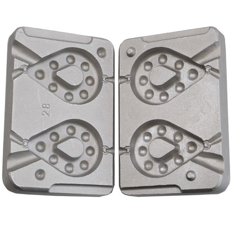 Lead mold, grip code 028 210/230 g
