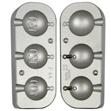 Lead Mold Code 044 100-120-140g