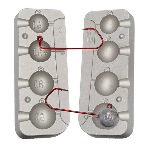 Heavy Round Jig Mold Code 064 40-60-80-90 g.