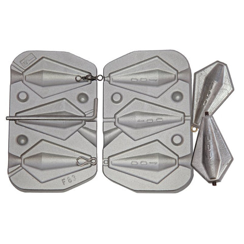 Trapezoid Lead Mold Code 083 100g