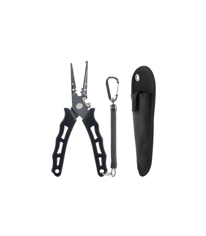 Multifunctional Fishing Pliers with Tungsten Blades