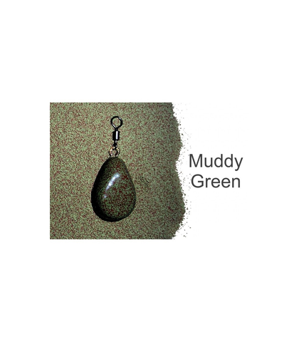 Muddy Green Lead Coating Powder