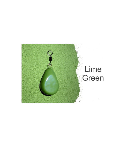 Lime green lead coating powder – fishingleadmolds.com