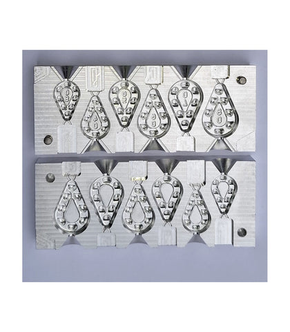 CNC ólomforma Grippa-hoz, kód: C63 30-40-50-60-70-80g