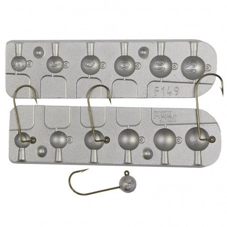 Jig Mold Thin Hooks Code 149 3-4-6-8-10-12g