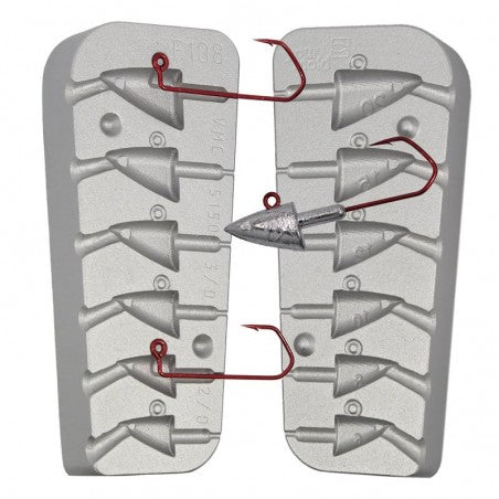 Fish Head Jig Mold Code 108