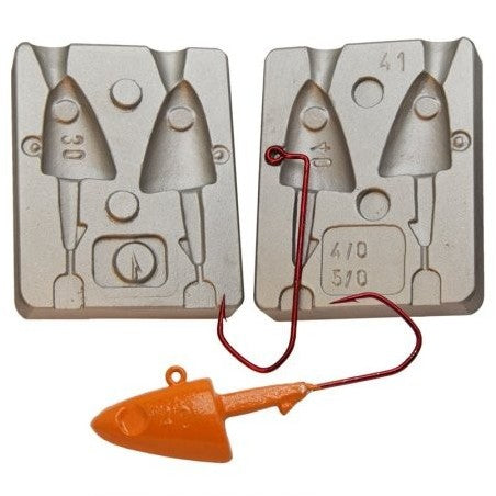 Fish Head Jig Mold code 041 30/40 g.