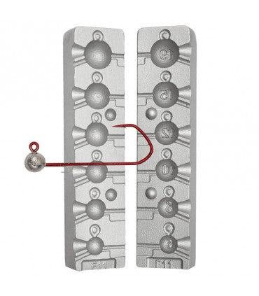 Round Jig Mold Code 011 6-8-10-12-15-19 g.