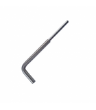 stainless steel self-piercing rod 6/4 mm code CUI64