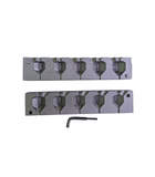 Self-piercing lead mold, rod 4/6 mm, code 401
