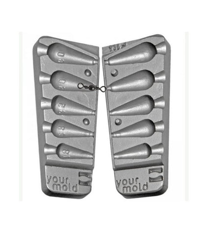 Lead Mold Code 114V 18-28-35-50-60g