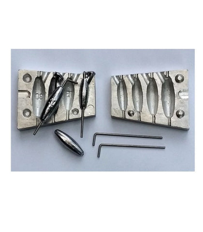 Csúszó ólomforma Kód: 062V 12-15-20-30g