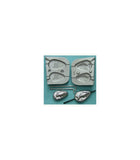 Sliding lead mold carp model 3d code 008