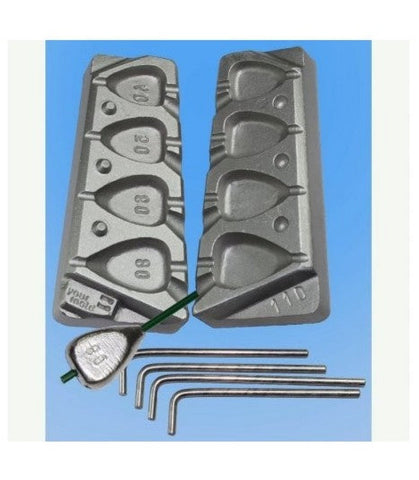 Sliding Lead Mold Fishing Code 110V 40-50-60-80g