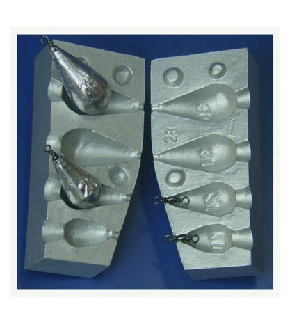 Teardrop Lead Mold Code 028V