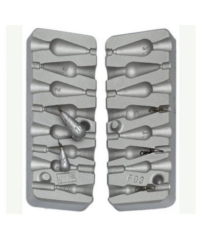 Teardrop Lead Mold Code 093