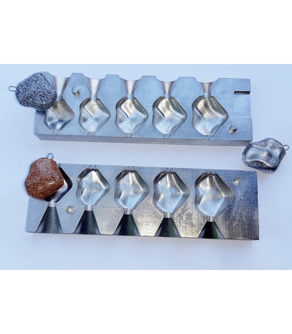 Stone Imitation Lead Mold Code 831 56-70-84-98-112g