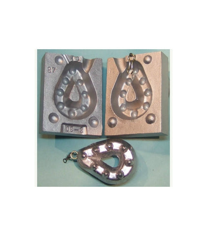 Grip Lead Fishing mold Code 087 300g