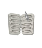 Torpedo lead mold code 109 40 50 60 70 80g
