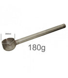 Stainless steel ladle, 180 g, cast