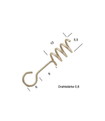 50 darabos gumi rögzítőrugó készlet, S1 modell.